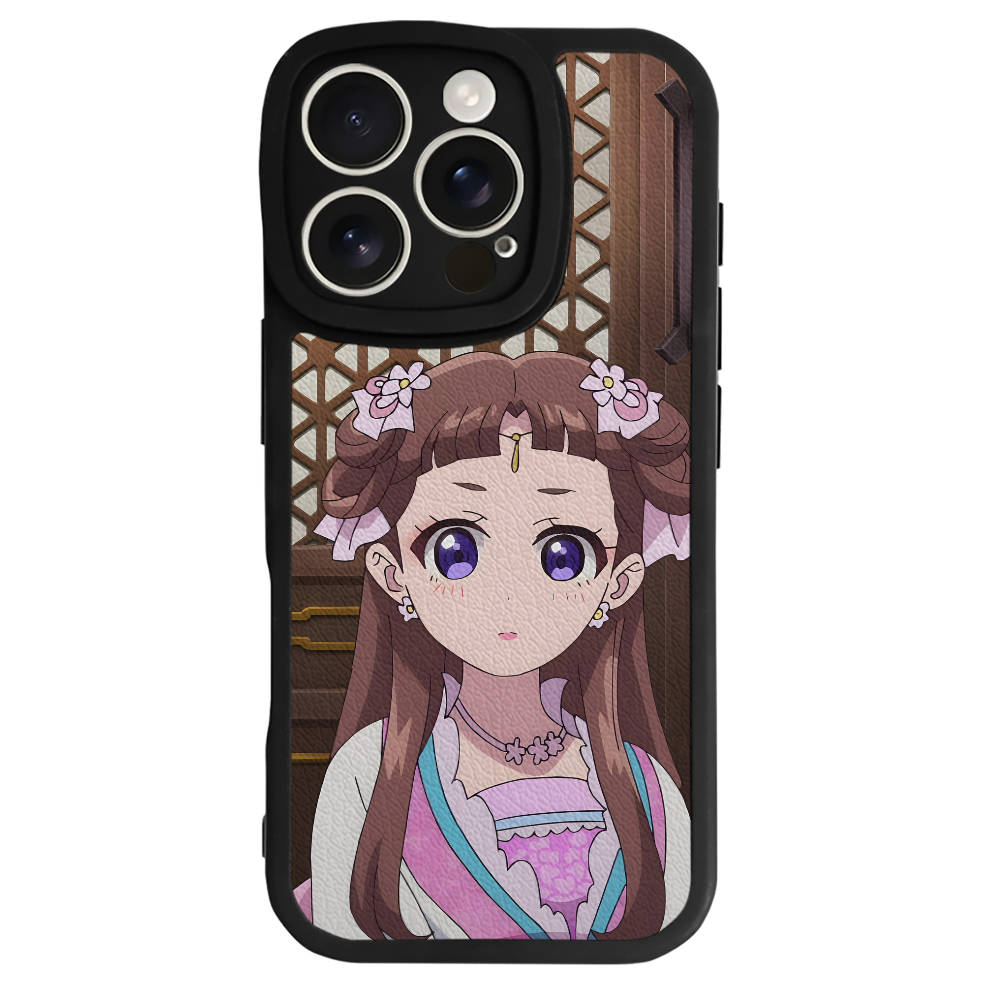 薬屋のひとりごと The Apothecary Diaries 【iPhone 16シリーズ対応】シリコンスマホケース（レザー調） 材質：シリコン
